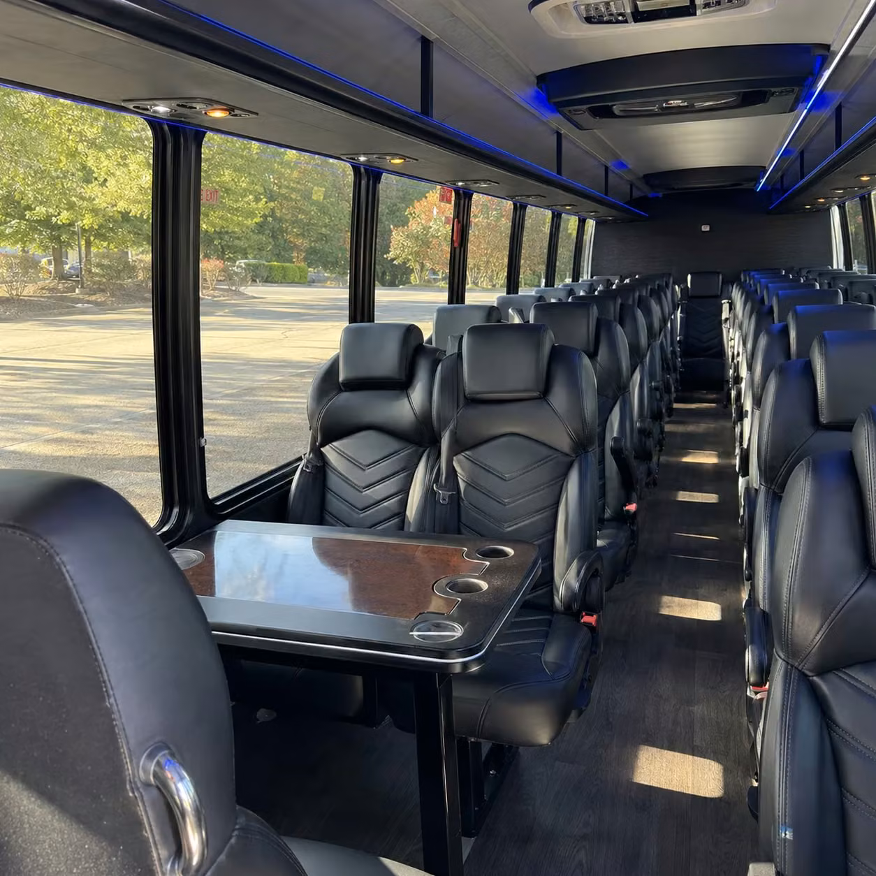 old bridge 35 passenger minibus rental
