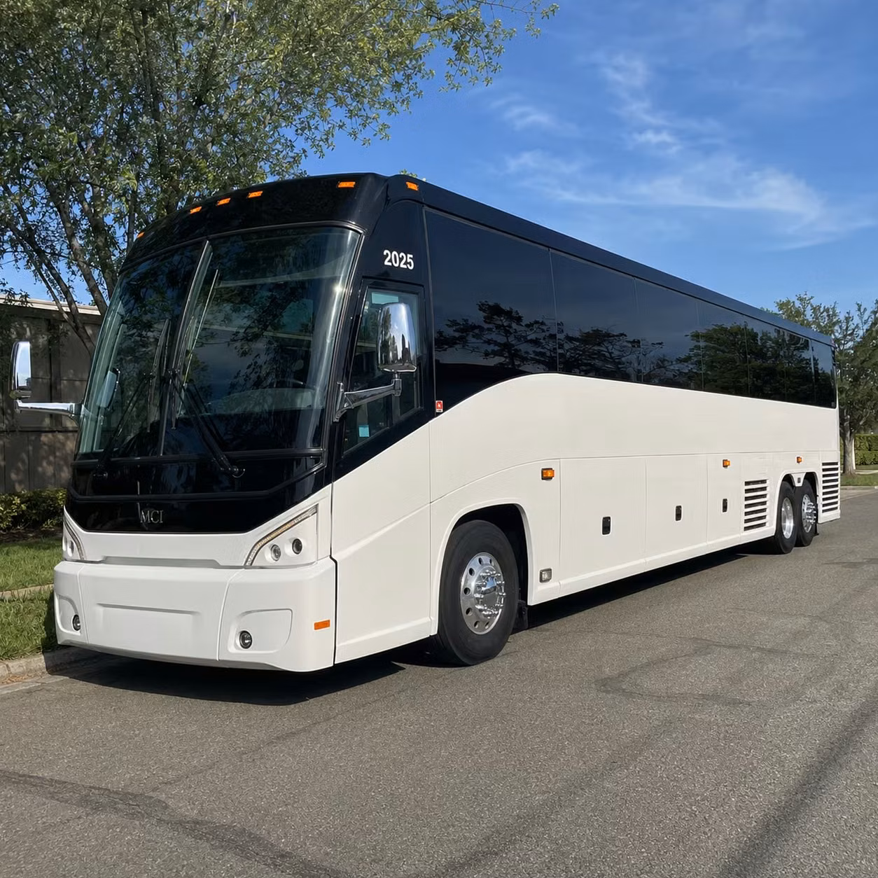 rent a long distance bus in old bridge and leave the parking and navigation behind